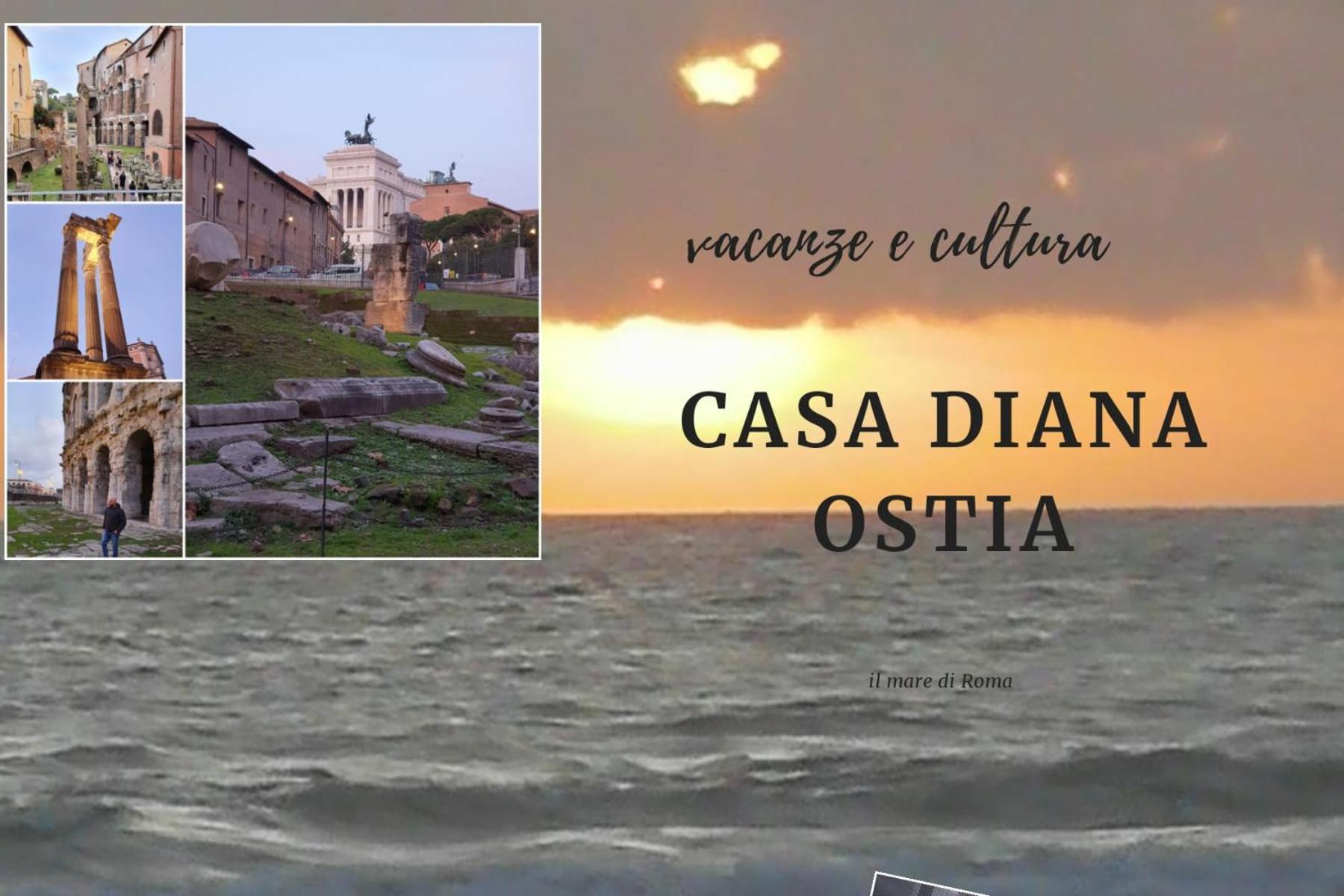 Casa Diana Ostia Daire Dış mekan fotoğraf