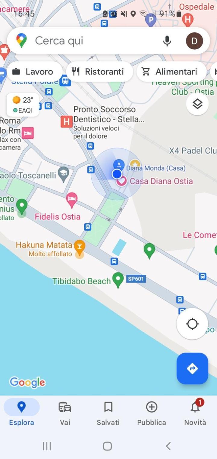 Casa Diana Ostia Daire Dış mekan fotoğraf
